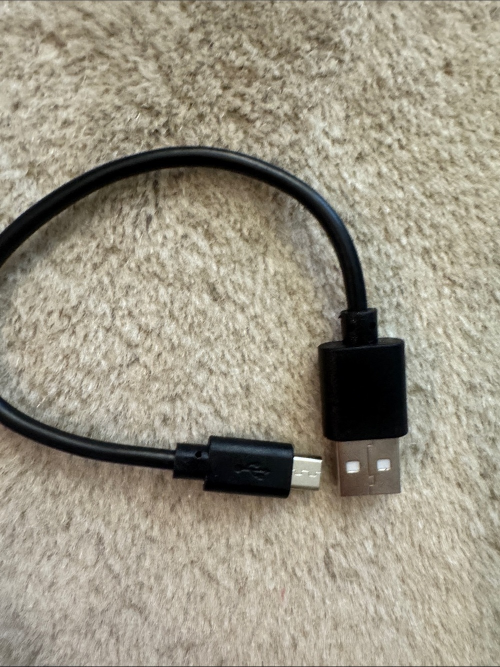 Black Micro USB Charging Cable - Universal USB to Micro USB